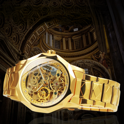 Reloj Automático Dorado - GB52