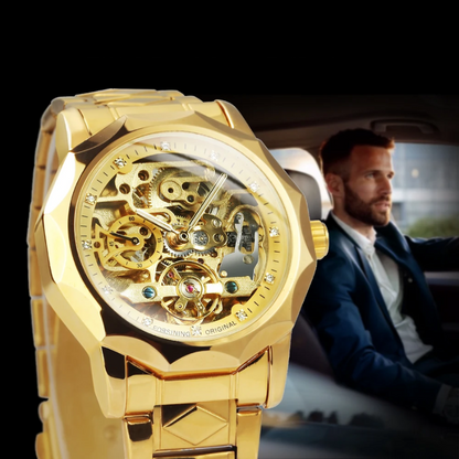 Reloj Automático Dorado - GB52