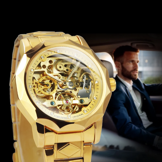 Reloj Automático Dorado - GB52