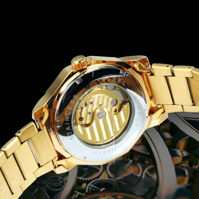 Reloj Automático Dorado - GB52