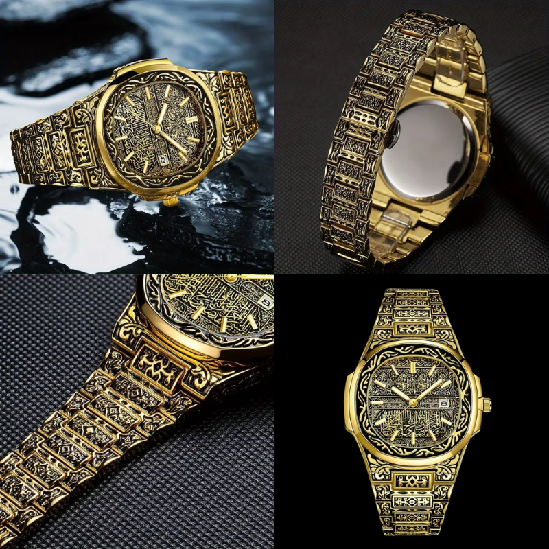 Reloj Dorado de Lujo para Hombre