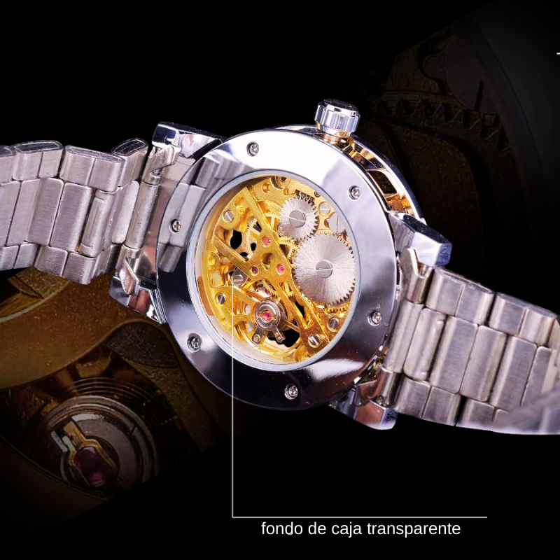 Reloj Mecánico transparente para Hombre
