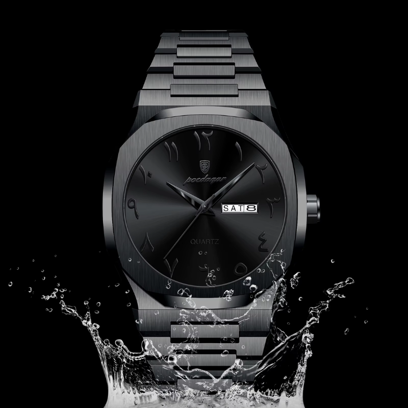 VT-Reloj Árabe Black de Lujo - E1570