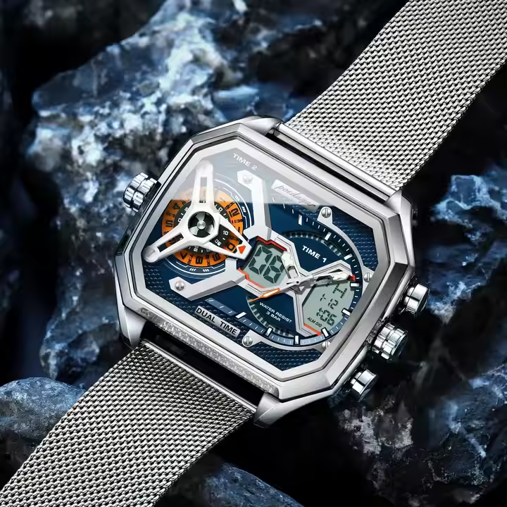 Reloj Analógico de Pulsera para Hombre