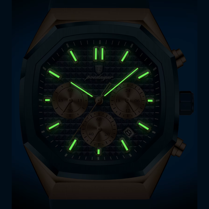 Reloj Octogonal de Negocios para Hombre
