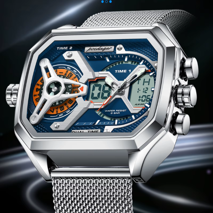 Reloj Analógico de Pulsera para Hombre