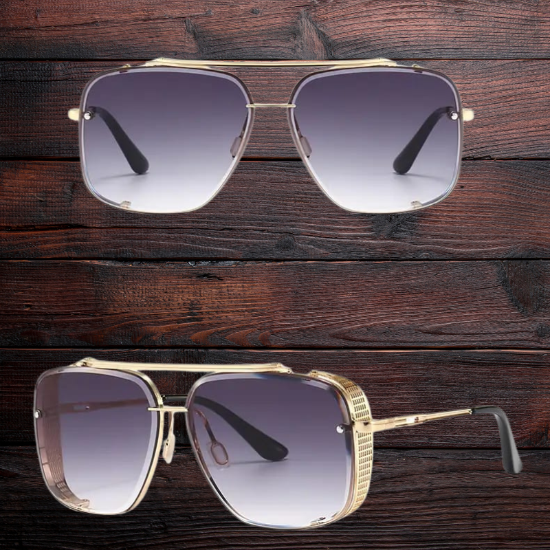 Gafas Retro Estilo Aviador