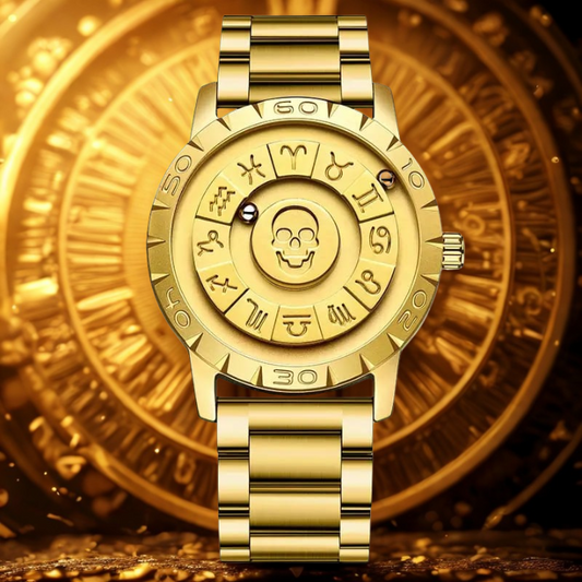 Reloj Electromagnético Dorado