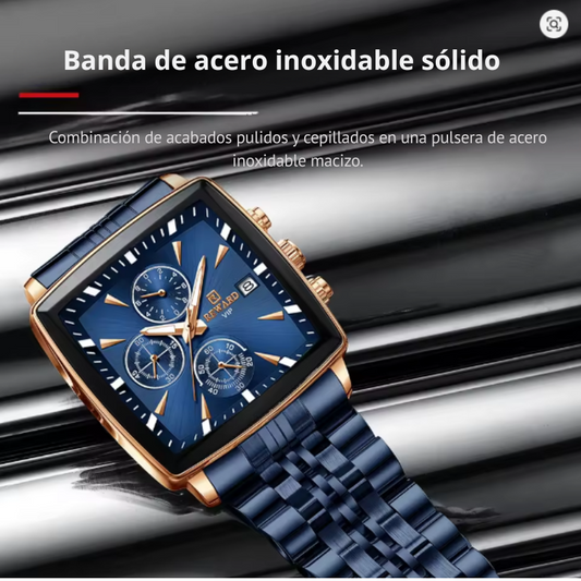 Reloj  Rectangular RD60 Blue