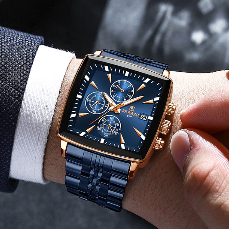 Reloj  Rectangular RD60 Blue